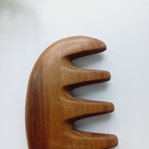Peine Natural respetuoso con el medio ambiente, conjunto de madera para el pelo, Barba, logotipo personalizado directo de fábrica, barato, venta al por mayor - Product Image 2