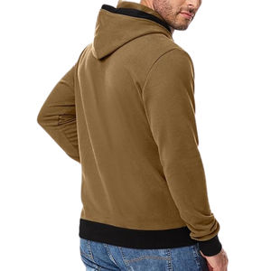 เสื้อมีฮู้ดสำหรับผู้ชายเสื้อมีฮู้ดแบบถักระบายอากาศได้ดีมาใหม่โลโก้ออกแบบได้ตามต้องการขายส่งเสื้อผ้าฟิตเนสใหม่ - Product Image 5