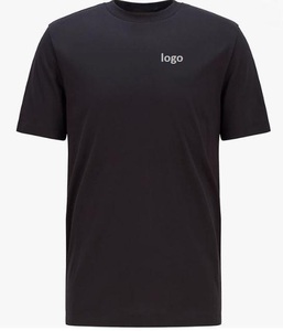 T-shirts pour hommes Modèle personnalisable léger 100% coton avec motif solide Grandes tailles Lavage en machine Bangladesh - Product Image 1