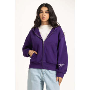 Sweat à capuche zippé en tricot coupe classique WM-HDZ-WS25-120 - Product Image 6