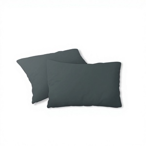 Funda de Almohada Rectangular Tejida Moderna de Algodón 100% Lavable, 2 Piezas, Alta Densidad de Hilos, Suave, Duradera, Premium y Cómoda - Product Image 6