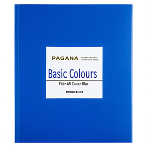 PAGNA Basic Colours A5 File <b>Folder</b> Blue Cover PAGNA Brand - Product Image 2