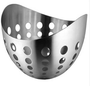High Quality Stainless Steel <b>Colander</b> <b>Metal</b> Noodles Fruits Strainer for Home Hotel Kitchen Food Straining Usage Discounted Price - Product Image 5