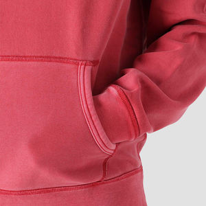 Vente en gros de sweatshirts graphiques d'hiver pour hommes de qualité supérieure sweats à capuche en coton et polyester avec poche kangourou Pakistan impression numérique teinte unie - Product Image 2