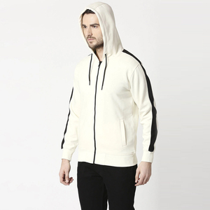 Sweat à capuche lourd pour hommes pull en relief sweat à capuche personnalisé unisexe vente en gros - Product Image 3
