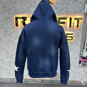 Qualité supérieure Style professionnel Meilleur fabricant Sweat à capuche avec fermeture éclair Imprimé fabriqué en usine à bas prix Sweats à capuche pour hommes - Product Image 6