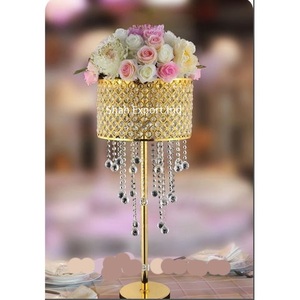 Candelabro de mesa de cristal decorativo para boda hecho a mano, centro de mesa para eventos, fiestas, suministros de decoración - Product Image 6