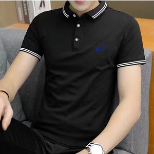 <b>Men</b> Short Sleeve Polo <b>Shirt</b> High Quality <b>Summer</b> Fashion Casual Collar <b>T</b> <b>Shirt</b> <b>Men</b> Polo <b>T</b>-<b>shirt</b> for <b>Men</b> - Product Image 1