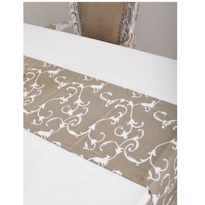 Camino de mesa con diseño triangular moderno de lujo, decoración personalizada para fiesta de boda, algodón duradero y reutilizable, gran oferta - Product Image 6