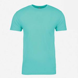 Camiseta de Manga Corta con Cuello Redondo, Tejido Anillado, 100% Algodón Orgánico, Mezcla Premium, 220 Gramos, Diseño Casual Liso con Letras - Product Image 1