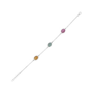 สร้อยข้อมืออัญมณี CZ สีเงิน925ทันสมัยสำหรับงานเลี้ยงงานแต่งงานแบบคลาสสิกและของขวัญเครื่องประดับด้วยหินหลักเพทาย - Product Image 4