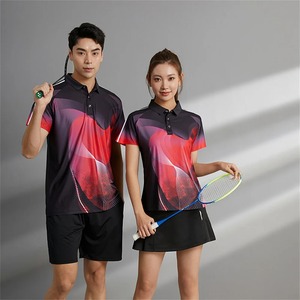 Uniformes DE TENIS personalizados para jóvenes 100% poliéster transpirable Polo Jersey y Falda corta Ropa DE TENIS personalizada para jóvenes - Product Image 2