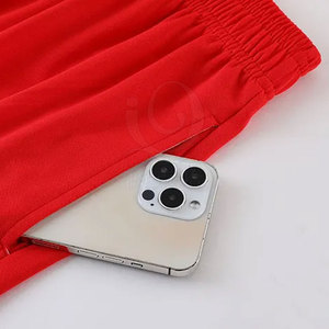 Uniforme de fútbol Deportivo con cómodo diseño de manga corta Camiseta de fútbol clásica y pantalones cortos combinados para uso en el campo - Product Image 4