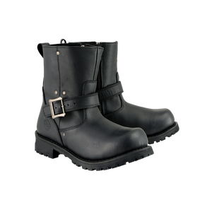 Nouveau style de chaussures de moto client chaussures de course en cuir de moto motard chaussures en cuir de moto de course - Product Image 3