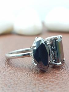 แหวนเพชรแบบโซลิแทร์สำหรับงานเลี้ยงครบรอบแต่งงานแหวนหมั้นแฟนซีแบบกำหนดเองรับประกันความพึงพอใจใน100% ทองคำ14K 18K 925เงิน - Product Image 2