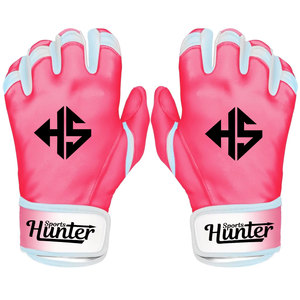Guantes de bateo de béisbol de diseño personalizado de alta calidad para hombres con puño corto para jugadores de campo Guantes de bateo personalizados para jóvenes - Product Image 1