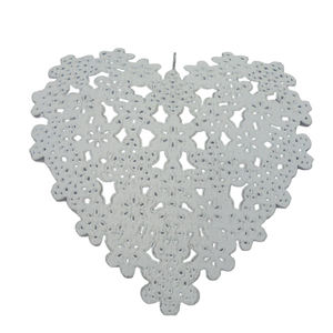 Adorno Metálico Decorativo Colgante con Brillantina para Decoración del Hogar y Navidad, Hecho a Mano y Personalizado - Product Image 5