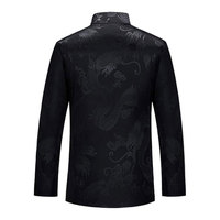 Uniforme de Kung Fu teint en pièce de haute qualité, couleur personnalisée, boutons grenouille blancs, logo imprimé sur mesure, en coton-polyester pour arts martiaux