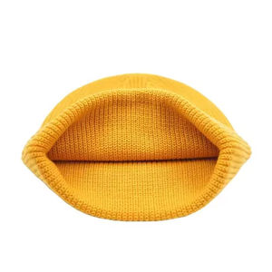Venta al por mayor de invierno de punto Beanie Hat Logotipo personalizable Venta caliente Streetwear Beanie Unisex Multi Color Beanie - Product Image 2