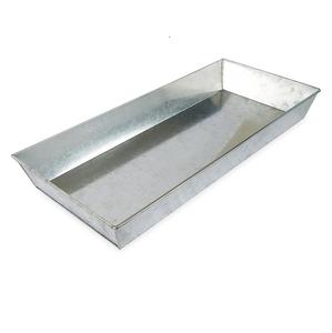 Plateau de service en fer galvanisé à l'aspect naturel avec poignée Plateau de service de style ferme industriel Plateau de décoration rustique pour la maison - Product Image 6