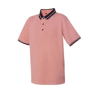 Camisetas Polo de verano de diseño personalizado para hombre, camisetas polo teñidas lisas de punto en blanco de algodón con diseño de rayas en blanco de talla grande para hombre - Product Image 2