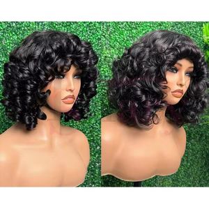 Perruques de cheveux humains pour femmes noires Perruque à cuticule alignée cheveux naturels Full hd Perruque à lacet frontal en cheveux humains - Product Image 4