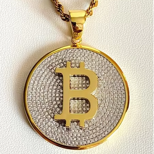 Colgante de Letra Hip Hop de Aleación de Zinc con Cristales de Imitación, Elegante Amuleto para Hombres, Ideal para Fiestas, Corte Mejorado, Certificado IGI, Bañado en Plata - Product Image 1