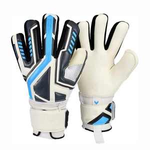 Professional Soccer Goalkeeper Gloves Size 9 Latex Goalkeeper Gloves <b>Finger</b> Slits gloves Goalkeeper - Product Image 2