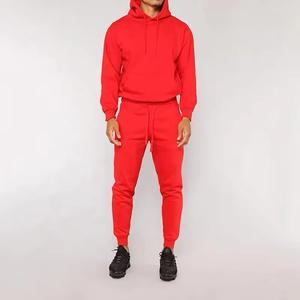 Custom Cotton Tracksuit Set for Men Two-Piece Flared Sweatpants Hoodie with 3D for Puff Print <b>Fleece</b> <b>Joggers</b> Sweatsuit - Product Image 1