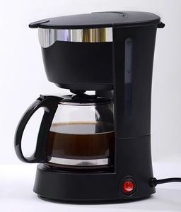 Machine à café électrique américaine <span class=keywords><strong>4</strong></span>-6 <span class=keywords><strong>tasses</strong></span> pour hôtel et usage domestique, avec <span class=keywords><strong>filtre</strong></span> anti-goutte, haute efficacité et auto-nettoyante - Product Image 1
