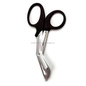 กรรไกรตัดผ้าพันแผลสแตนเลสแบบใช้มืออเนกประสงค์ อุปกรณ์การแพทย์คลาส 1 สำหรับการปฐมพยาบาลฉุกเฉินทางคลินิก ได้รับการรับรองมาตรฐาน CE และ ISO - Product Image 6