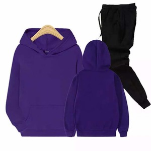 Conjunto de Sudadera con Capucha y Pantalones Deportivos para Mujer, Talla Grande, Invierno, Logotipo Personalizado, 100% Algodón Felpa, Etiqueta Privada Personalizable - Product Image 6