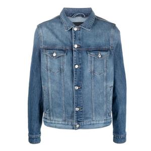Veste en jean pour homme de bonne qualité, design personnalisé, tendance et élégante, 100% coton, vente en gros 2023 - Product Image 2