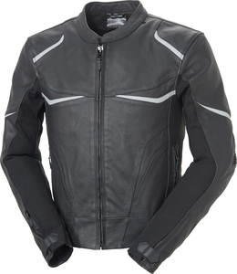 เสื้อแจ็คเก็ตขี่มอเตอร์ไซค์หนังวัวแท้สำหรับผู้ชาย Vanucci/Chaqueta พร้อมอุปกรณ์ป้องกันระดับ CE ระดับ 2 พร้อม Hump - Product Image 1