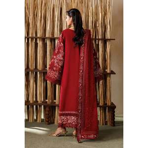 Ensemble de costume 3 pièces pour femme Lawn EL26-D05 non cousu 100% coton - Product Image 2