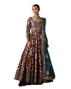 619 magnifiques robes maxi colorées pour filles par WS Pakistan - Product Image 1