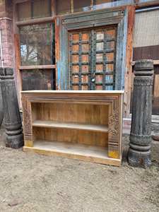 Modern Luxury 2-Tier Storage Bookshelf Home Decor Industrial Style for Dining <b>Corner</b> Shelf Home Decoration - Product Image 3