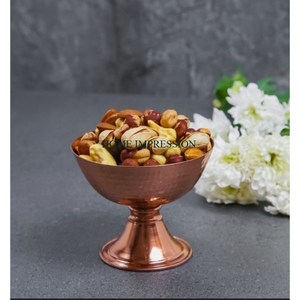 Bol à chocolat en métal au design gaufré avec plaque en argent Bol à chocolat de luxe au design de haute qualité pour le Moyen-Orient - Product Image 4