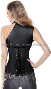 Femmes Corset Top PU Cuir À La Mode Clubwear Taille Minceur PushUp Corset Pour Filles Et Femmes - Product Image 3