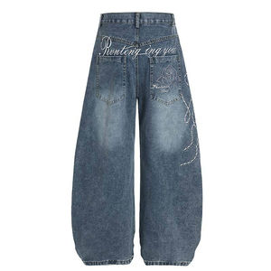 Tela Vaquera Desgastada Vintage OEM 2026 para Jeans, Jeans de Mezclilla para Hombre, Jeans para Hombre con Muestra Gratis - Product Image 3