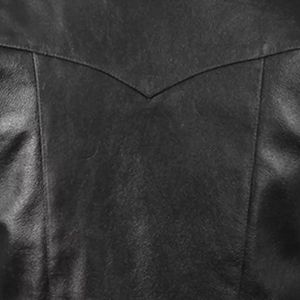 Gilet de moto unisexe en cuir de vachette personnalisé véritable de qualité hiver grande taille coupe-vent respirant imperméable - Product Image 4
