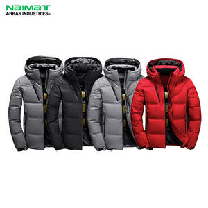 Veste matelassée d'hiver pour hommes de haute qualité, respirante, coupe-vent, col montant, manteaux chauds en plumes Tech, élégants - Product Image 5