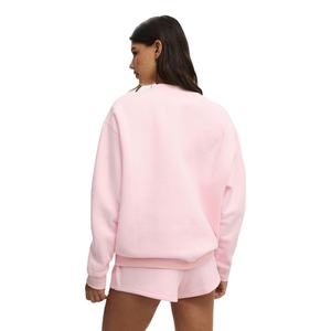 Sweat-shirt en polaire pour femme de haute qualité, broderie de logo personnalisée, sweat-shirt à col rond et ensemble court pour femme - Product Image 5