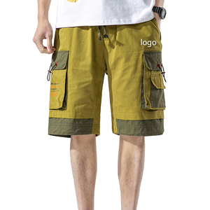 Elastic Waist Casual Breathable Custom Logo Wholesale Quality New Summer Cargo Shorts for Men Comfortable 100% Organic Cotton - Product Image 6