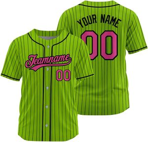Personalized Baseball Jersey OEM Custom Made for Athletic Events Durable Stitching with Lightweight Material - Product Image 1