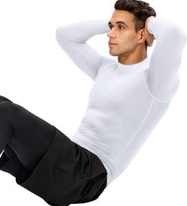 Camisas de compresión para hombre al mejor precio del fabricante profesional Diseño único con etiquetas personalizadas de alta calidad Rash Guard - Product Image 3