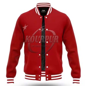 Veste universitaire Letterman personnalisée au Pakistan, veste universitaire grande taille pas chère pour hommes, au prix de gros - Product Image 1