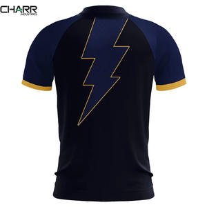 เสื้อเจอร์ซีย์เล่นเกมอีสปอร์ตผ้าโพลีเอสเตอร์100% เสื้อทีมกีฬาพิมพ์ลายโลโก้ตามสั่ง - Product Image 2