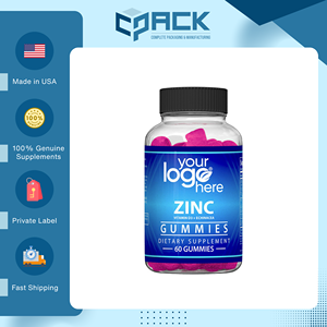 หมากฝรั่งสังกะสี + วิตามิน D3 60จำนวน60ชิ้นทำฉลากส่วนตัวได้จาก USA - Product Image 2