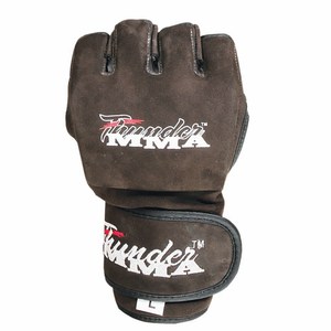 ถุงมือหนังครึ่งนิ้วแบบกำหนดโลโก้เองสำหรับการฝึก MMA ถุงมือชกมวยระดับมืออาชีพ ผู้ผลิต OEM ในปากีสถาน - Product Image 2